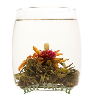 GT-009A Связанный чай "Священный Плод" с жасмином и ароматом кокосового молока